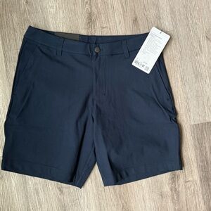 Lululemon Commission Classic-Fit Short 7” Warpstreme True Navy Size 31 NWT